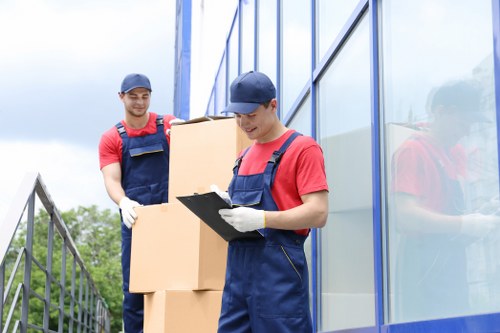 Household furniture being moved from a Crystal Palace property