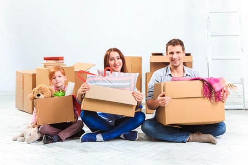 Packing boxes and moving supplies for a Crystal Palace home move