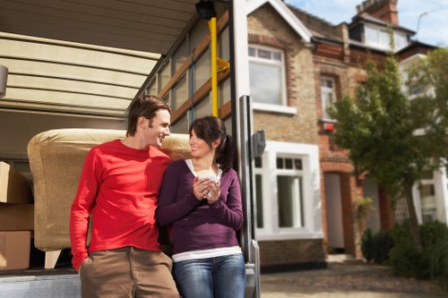 Crystal Palace Movers van ready for a transparent-priced local relocation